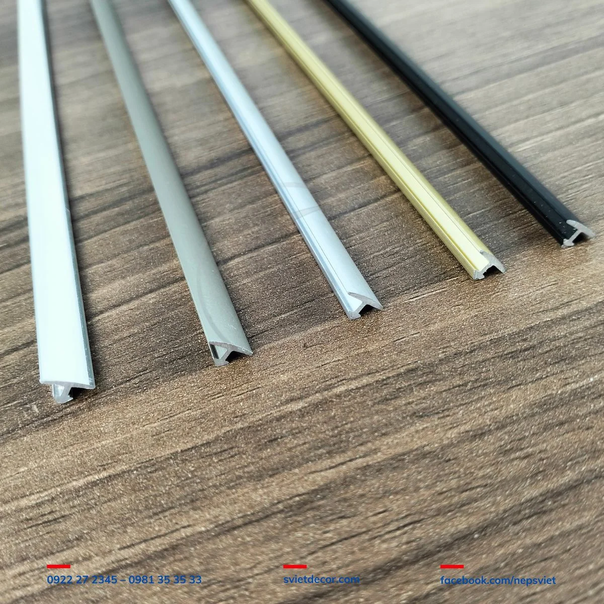 Nẹp Nhôm T8 mm