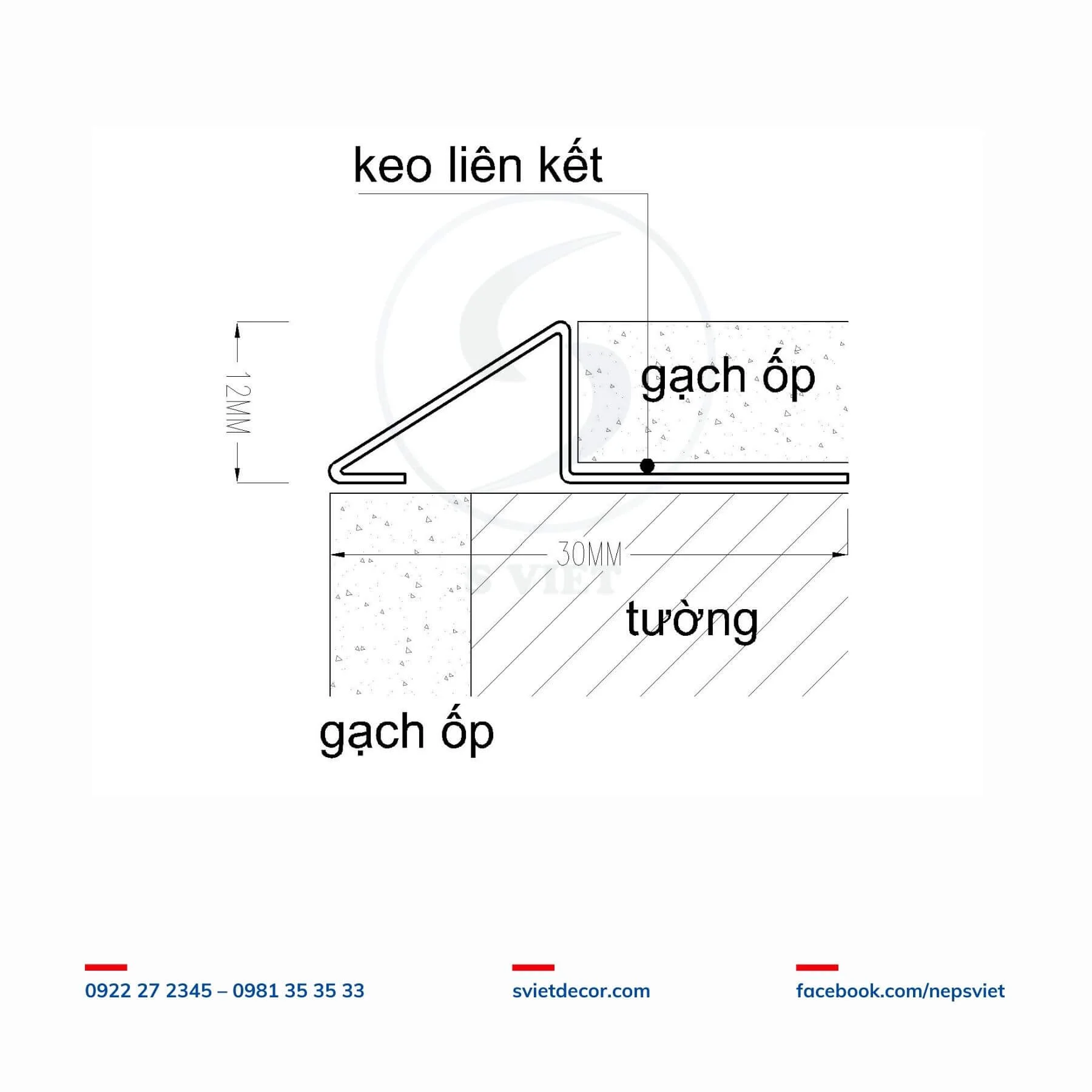 Nẹp Inox Ốp Lát GV