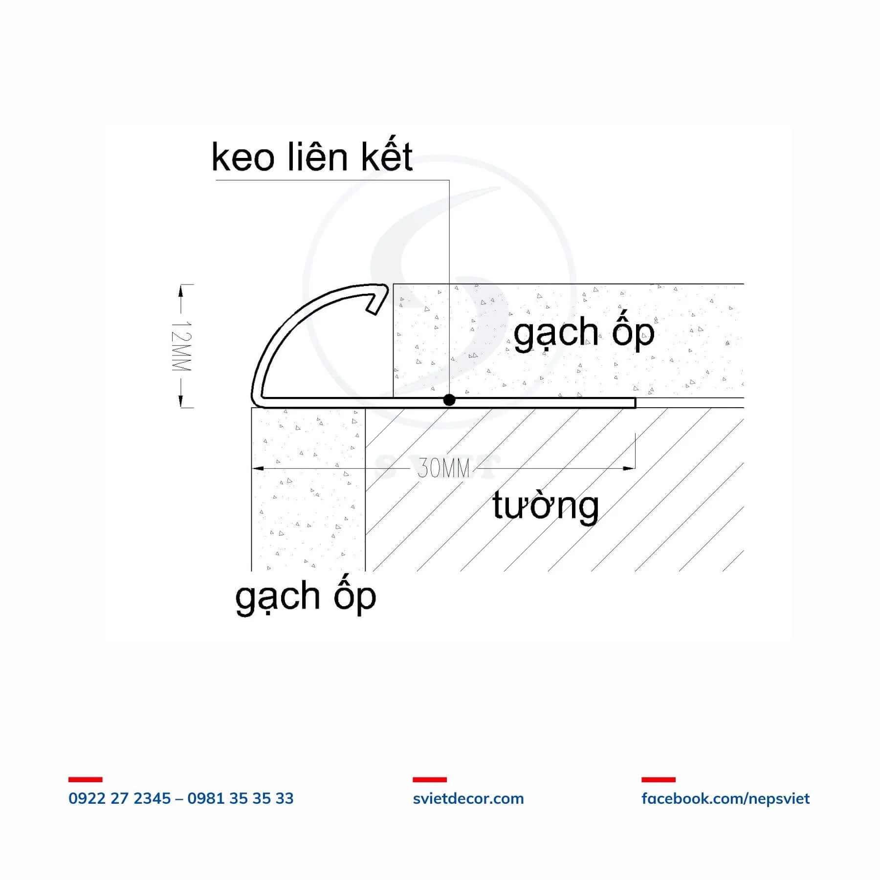 Nẹp Inox Ốp Lát YC