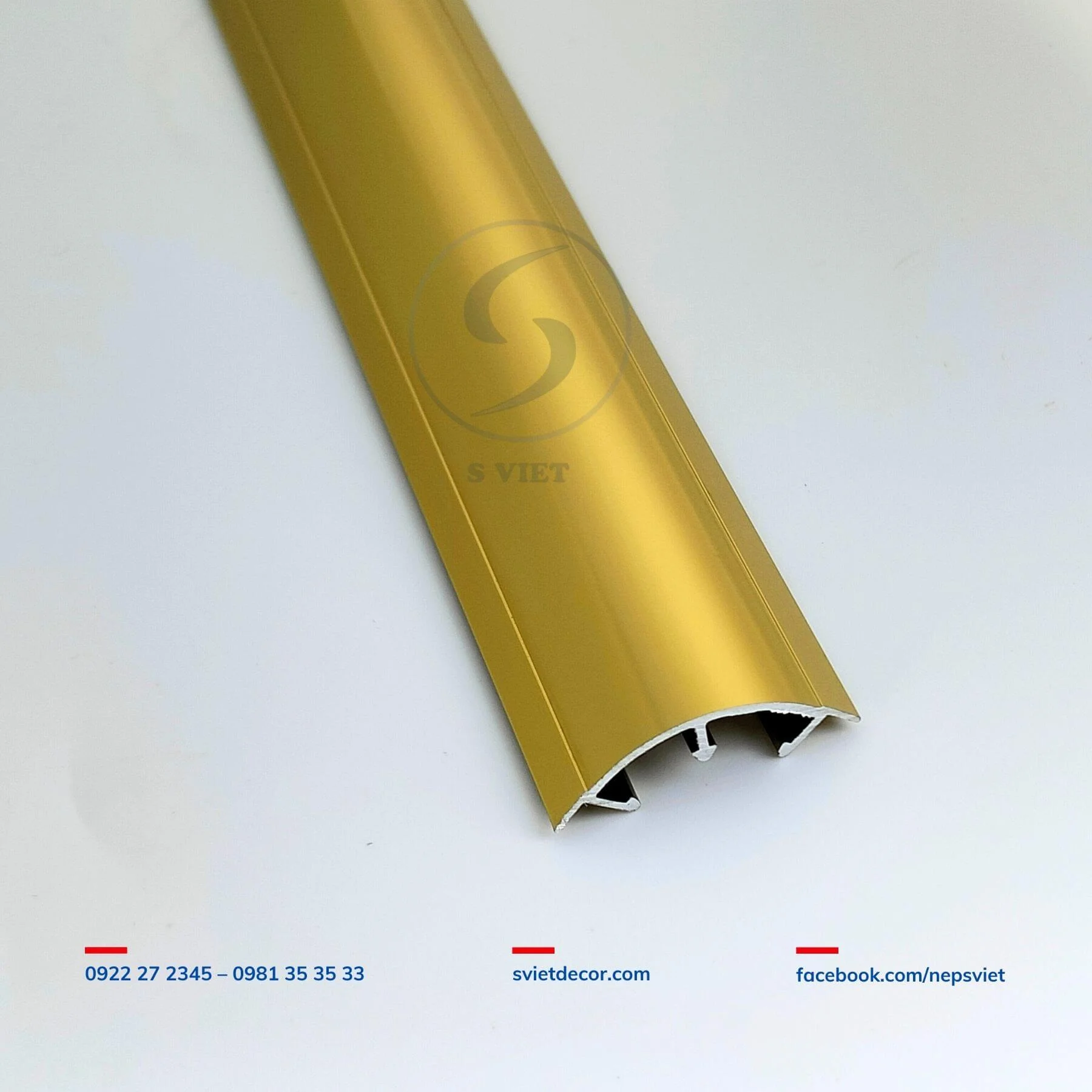 Nẹp Nhôm Góc Tường Ngoài OC12.5