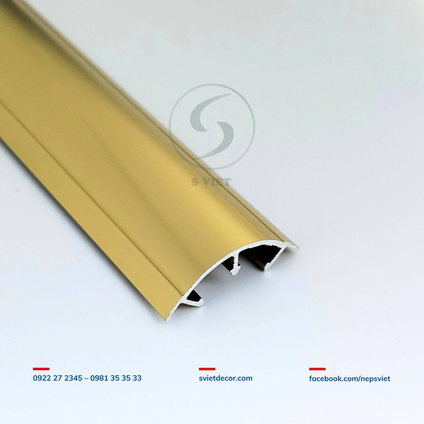 Nẹp Nhôm Góc Tường Ngoài OC12.5