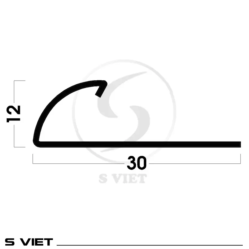 Nẹp Inox ốp lát YC