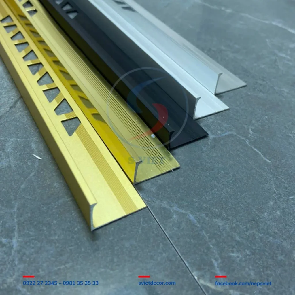 Nẹp Nhôm Góc Gạch YL10