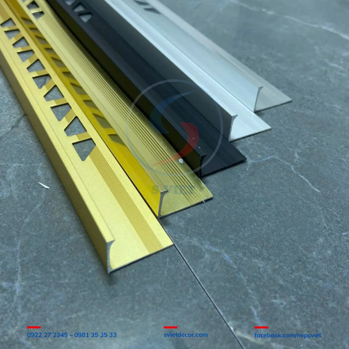 Nẹp Nhôm Góc Gạch YL10