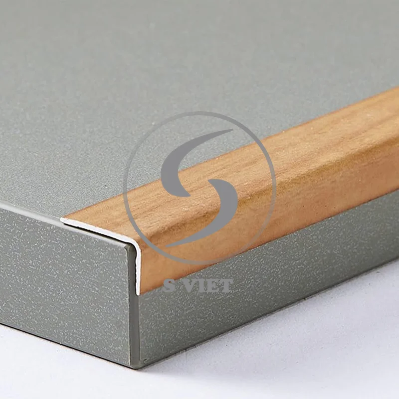 Nẹp nhôm vân gỗ
