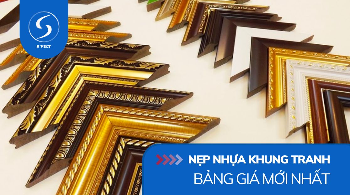 Giá nẹp nhựa làm khung tranh mới nhất?