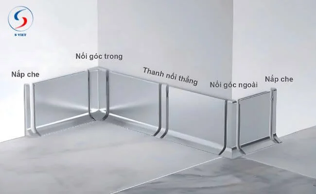 Báo giá phào chân tường nhựa giả gỗ, nẹp chân tường mới nhất (1)