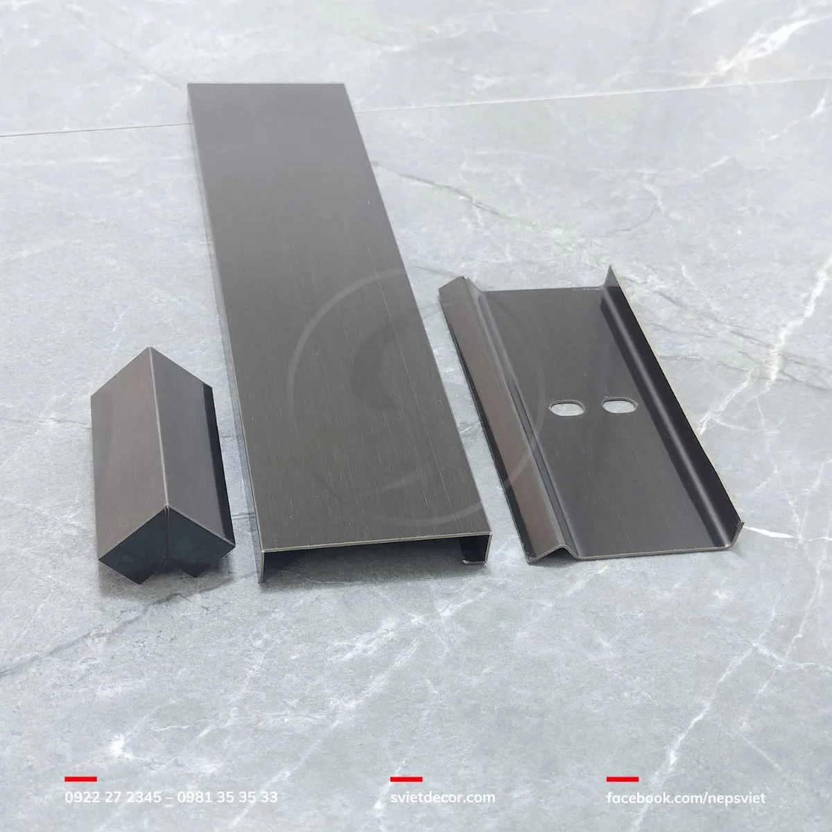 Nẹp Inox Chân Tường (nẹp len chân tường)