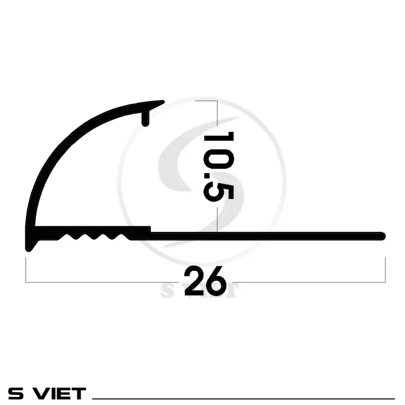 Nẹp Góc YC10