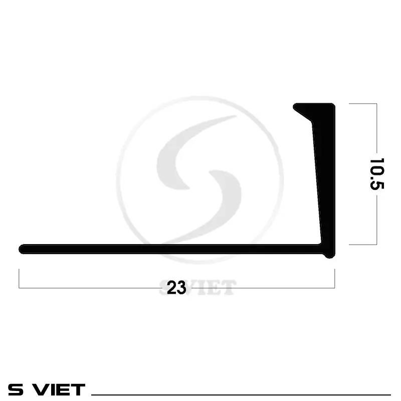 Nẹp Nhôm Góc Gạch YL10