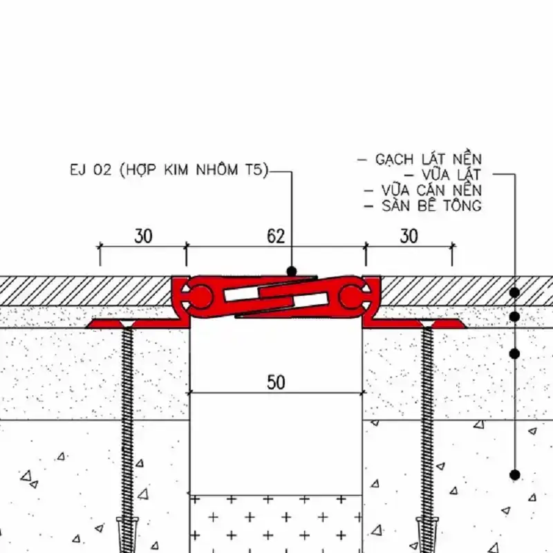 Nẹp Khe Co Giãn 0405