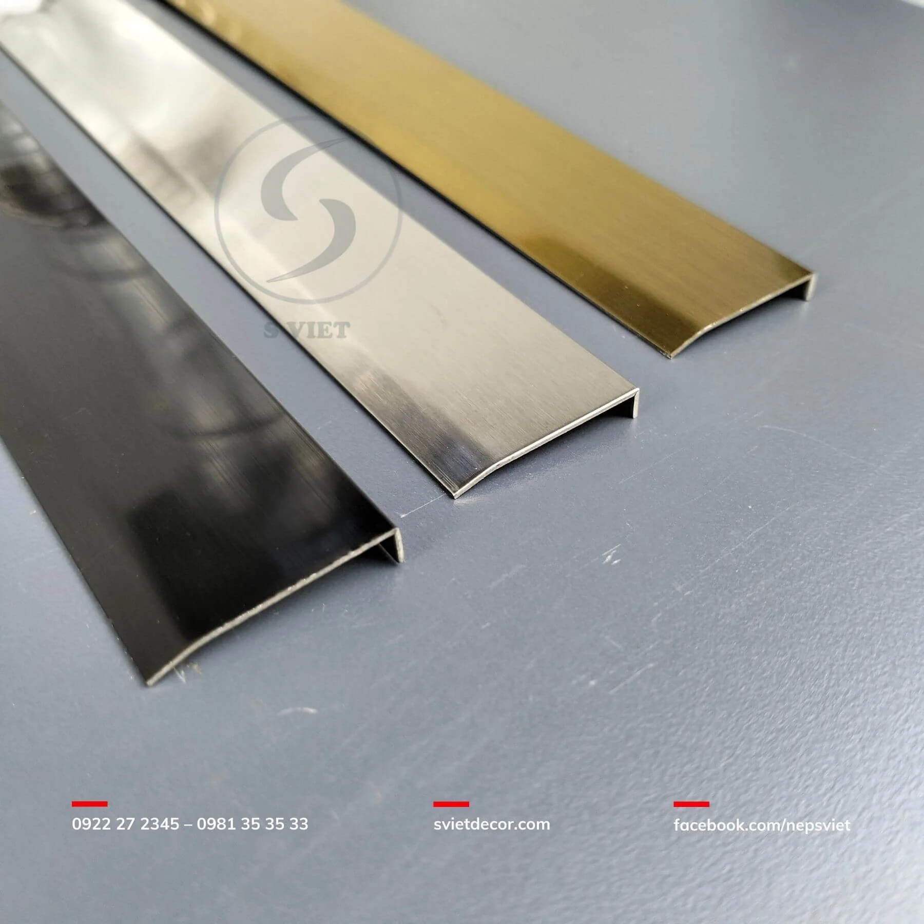 Nẹp Inox Chữ L5x25 mm
