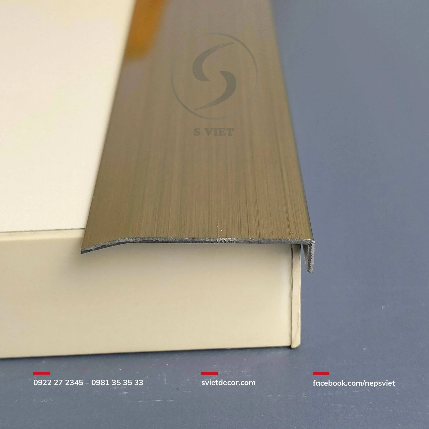 Nẹp Inox Chữ L5x25 mm