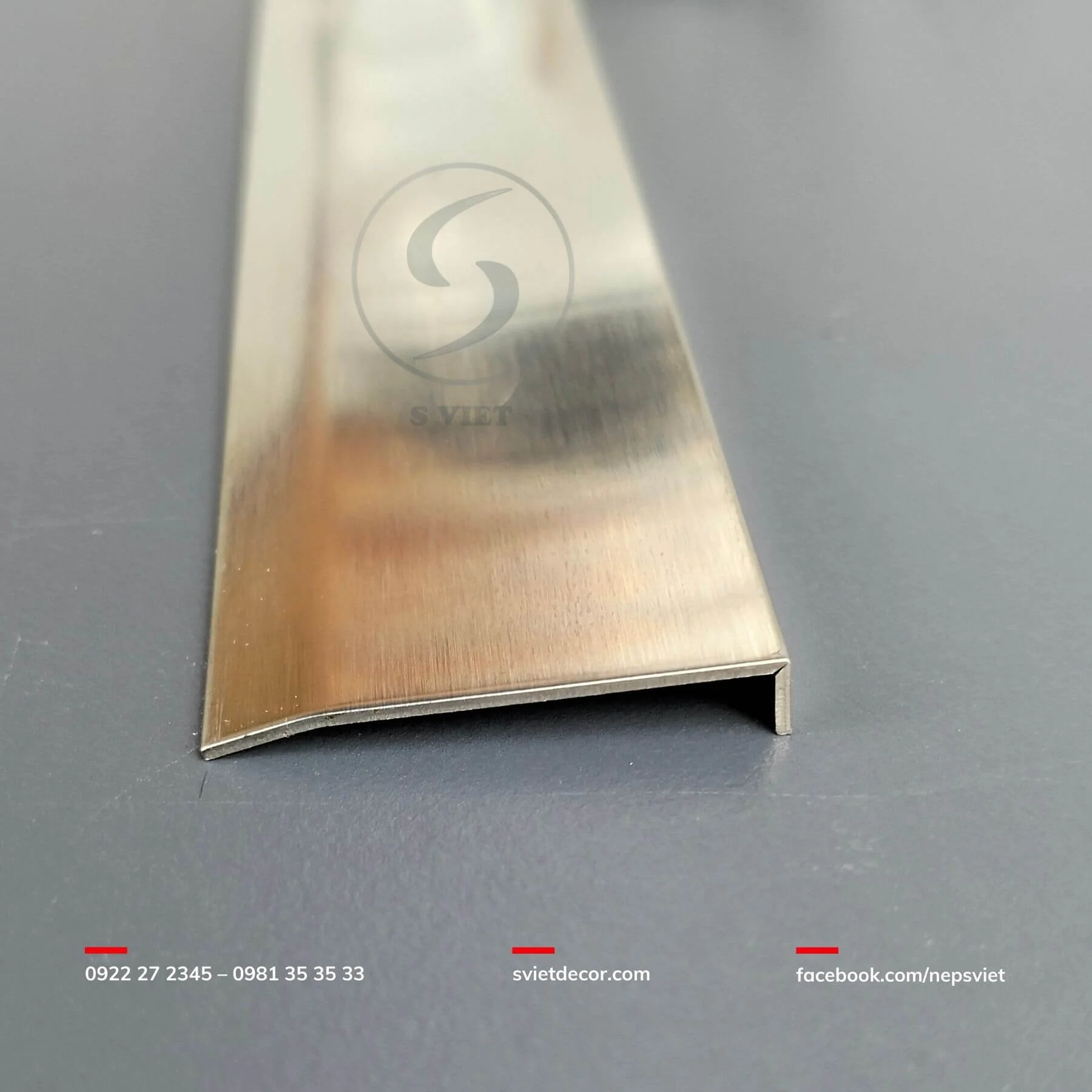 Nẹp Inox Chữ L5x25 mm
