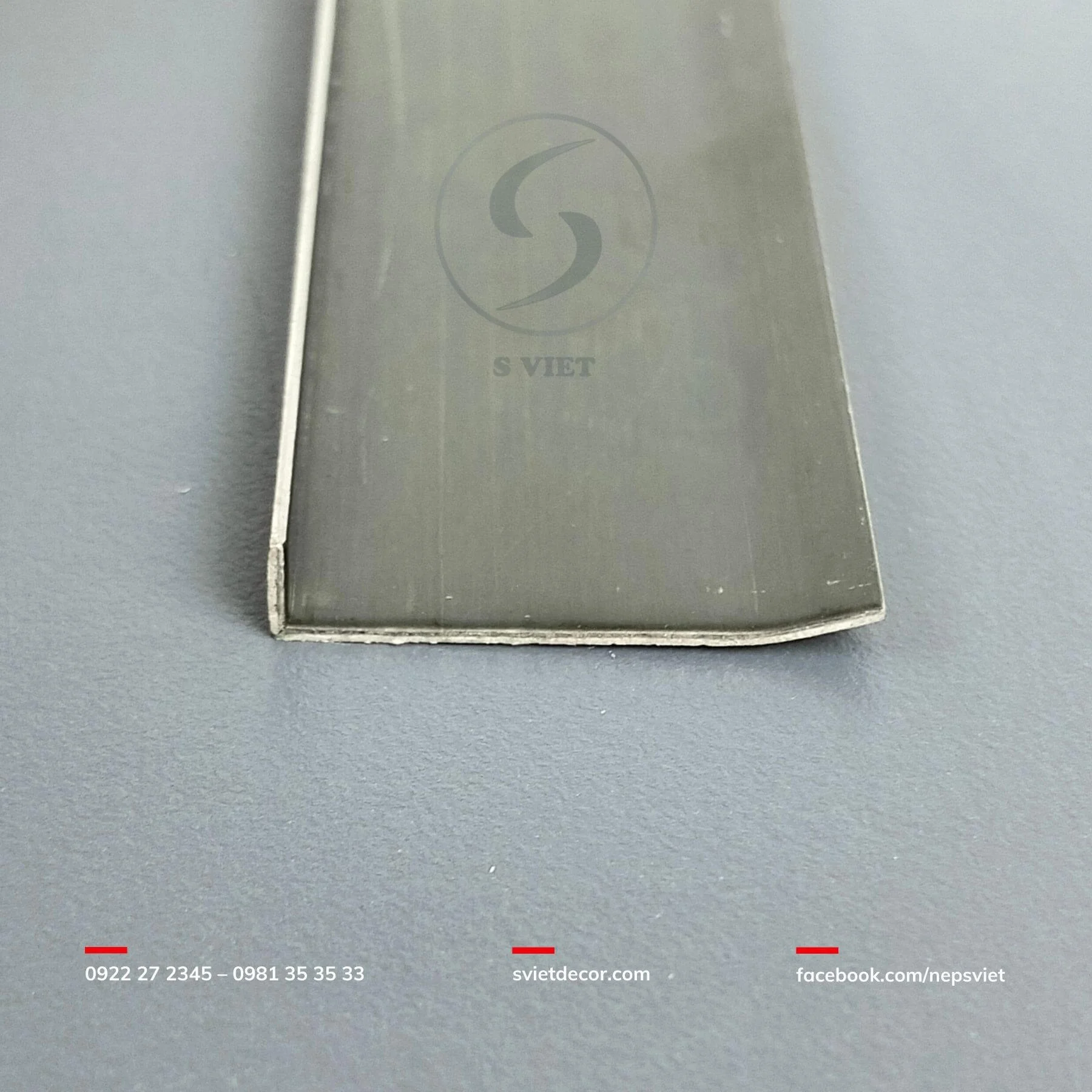 Nẹp Inox Chữ L5x25 mm