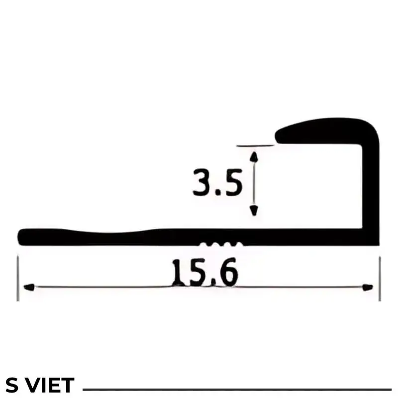 Nẹp kết thúc MB3.5