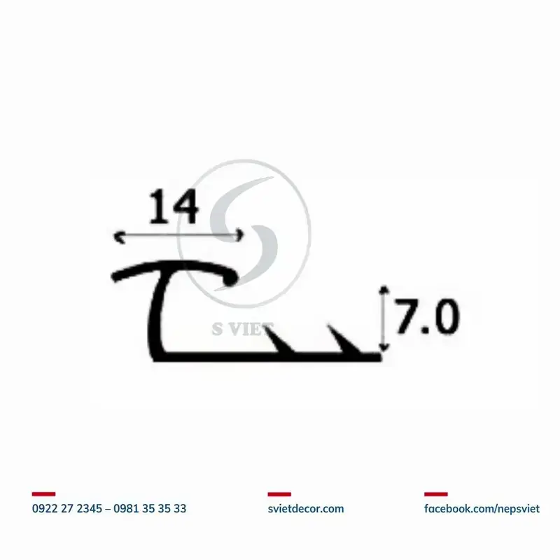 Nẹp Thảm DC7