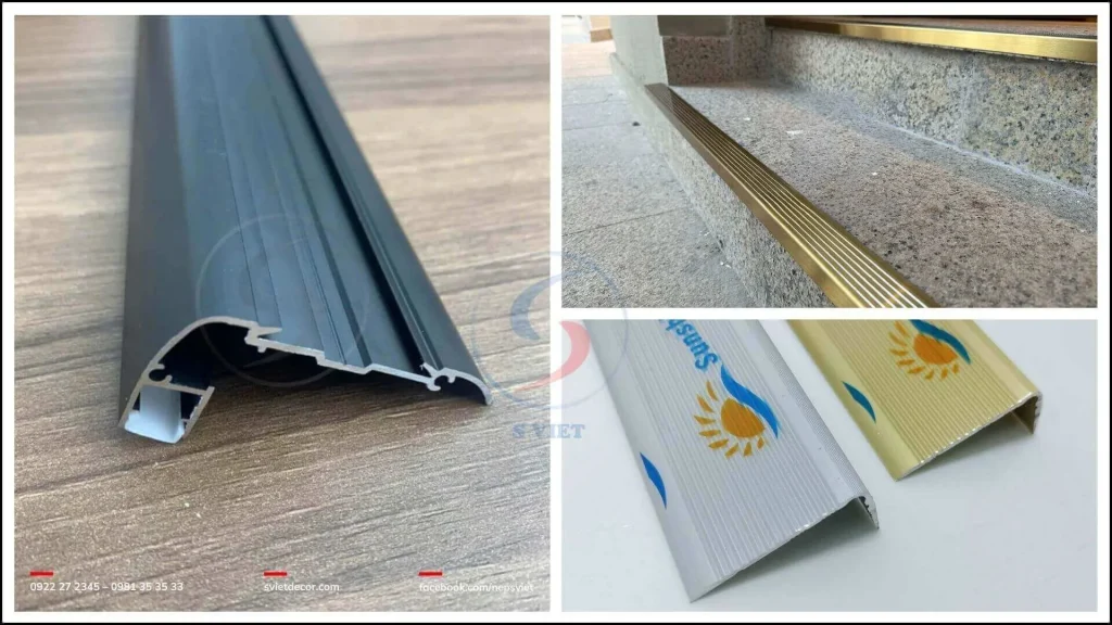 Giá Nẹp Nhôm Chống Trượt Bao Nhiêu Một Thanh? 10 Nẹp Nhôm Chống trượt