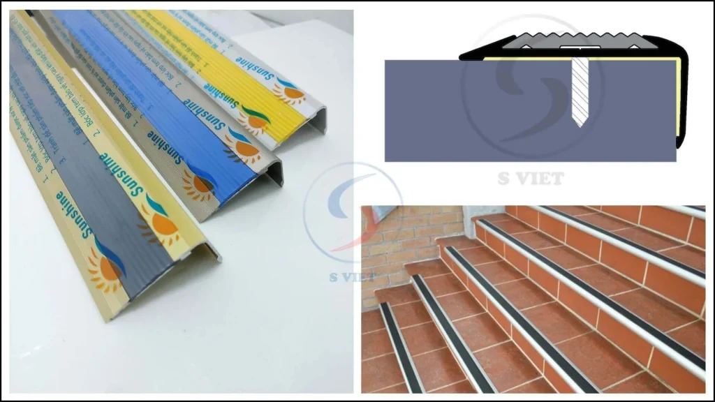 Nẹp Chống Trượt Cầu Thang Có Những Ưu Điểm Nổi Bật Gì? 1 Nẹp Chống Trượt Cầu Thang