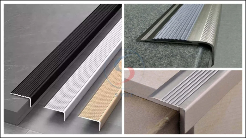 Khám Phá Các Chất Liệu Phổ Biến Của Nẹp Chống Trượt Cầu Thang 2 Một số loại nẹp chống trượt cầu thang