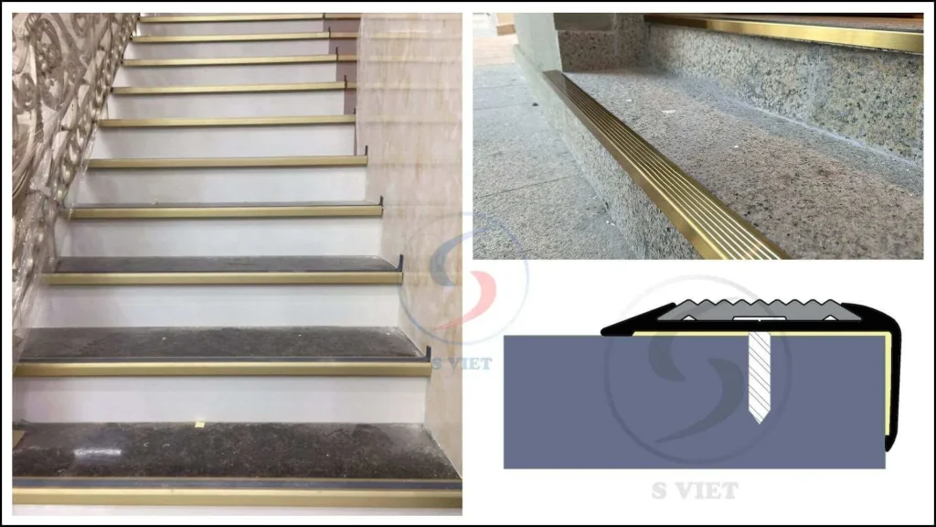 Nẹp Chống Trượt Cầu Thang: Có Công Dụng Gì Trong Ngôi Nhà Bạn? 3 Nẹp Chống Trượt Cầu Thang