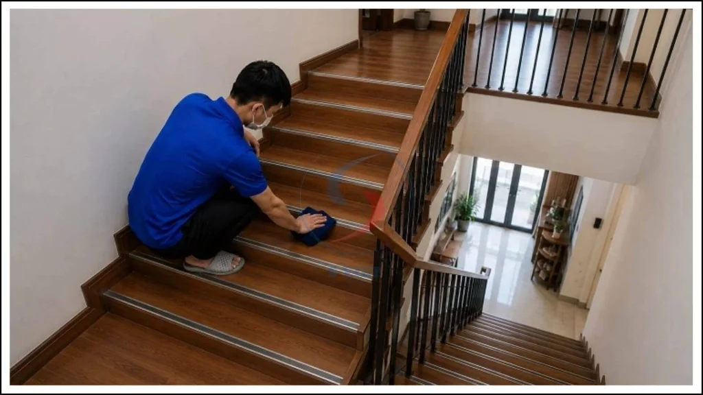 Khám Phá Các Chất Liệu Phổ Biến Của Nẹp Chống Trượt Cầu Thang 5 Thi công nẹp chống trượt cầu thang