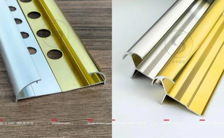 Bảng giá nẹp góc ốp lát nhôm và inox