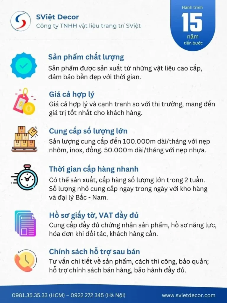 Năng lực của SViệt Decor