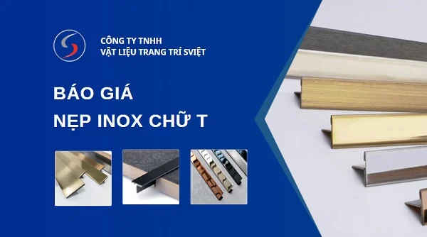 Báo giá nẹp t inox 255251