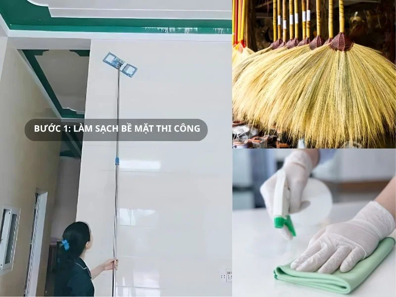 Bước 1 - Hướng dẫn thi công nẹp V inox 22725