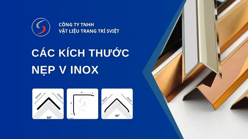 Kích thước nẹp V inox 227251