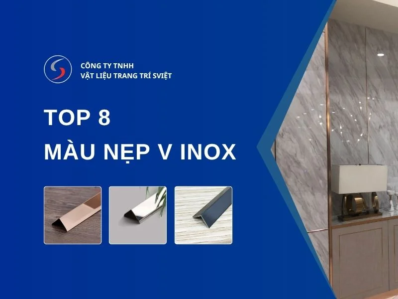 Màu sắc nẹp V inox 197254