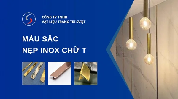 Màu sắc nẹp inox chữ T 255251