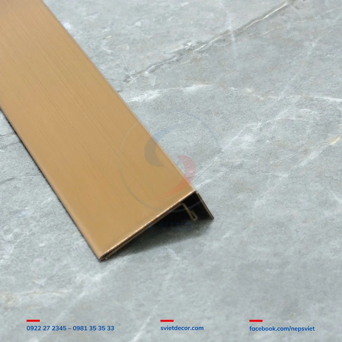 Nẹp F25 inox 304