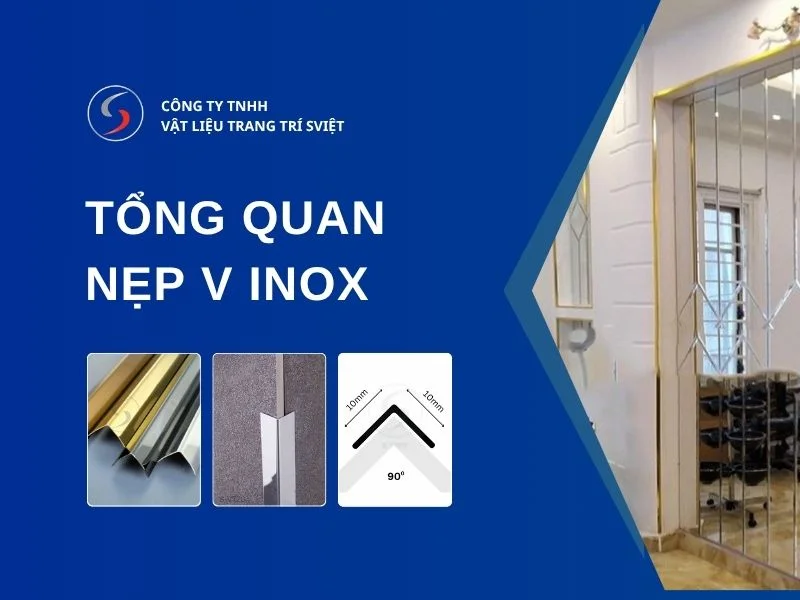 Tổng quan Nẹp V inox 197250