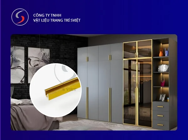 Ứng dụng của màu nẹp nhôm chữ U trong thực tế