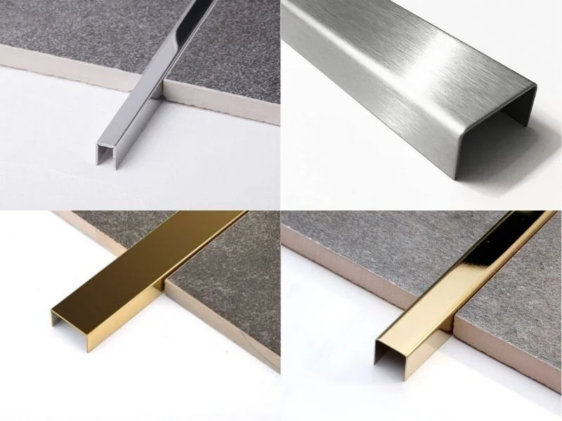 Hướng dẫn thi công - chuẩn bị nẹp U inox