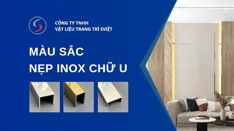 Màu sắc nẹp U inox 88251