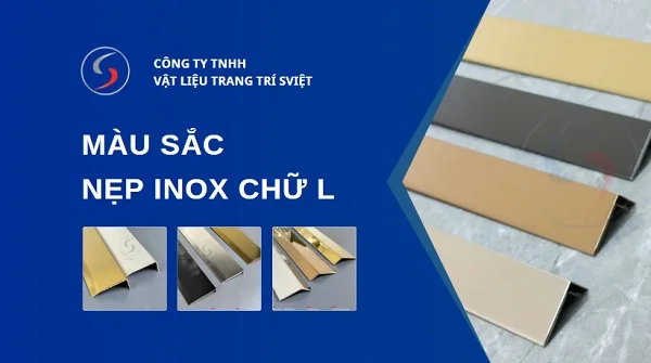 Màu sắc nẹp inox chữ L 18252