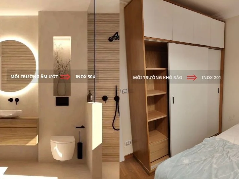 Nẹp U inox - Lưu ý - Lựa chọn chất liệu 98254