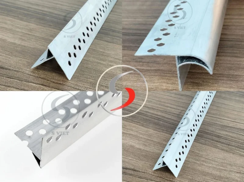 Nẹp ngắt nước mưa trên và dưới