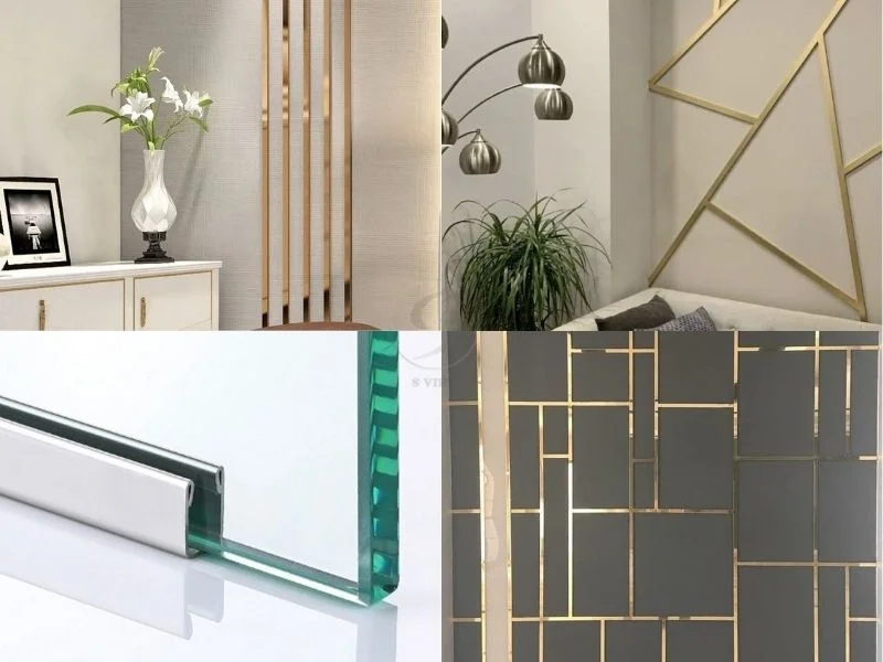 Tổng quan - ứng dụng nẹp U inox