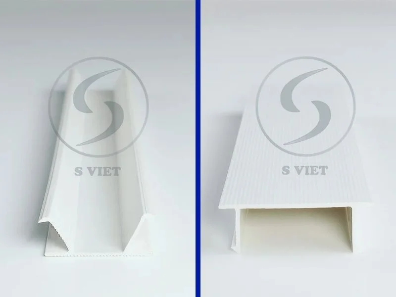 Nẹp chỉ âm tường nhựa phổ biến