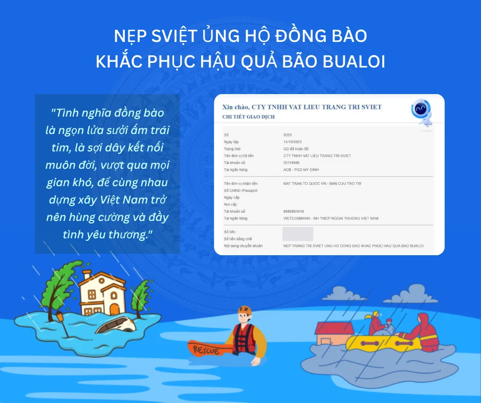 Ủng hộ bão SViet