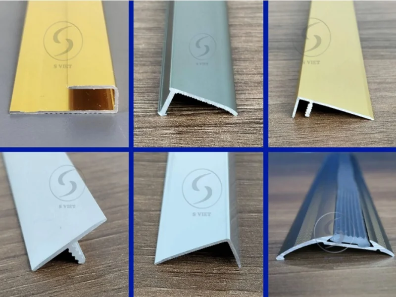 Các mẫu nẹp nhôm sàn gỗ - sàn nhựa 221125