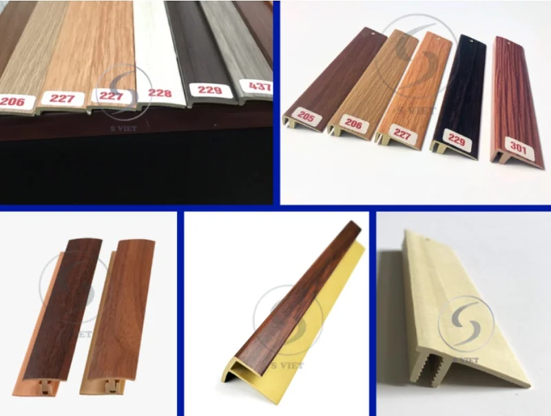 Các mẫu nẹp nhựa sàn gỗ - sàn nhựa 221125