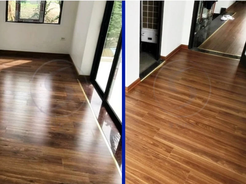 Hướng Dẫn Thi Công Nẹp Sàn Gỗ Bền – Đẹp – Chuẩn Cho Mọi Không Gian 5 Công trình sàn gỗ được gắn nẹp 281125