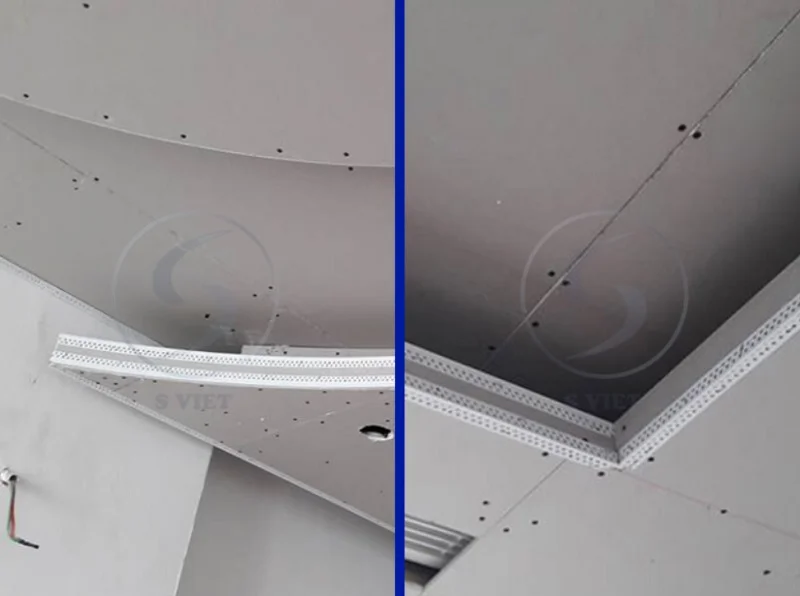 Hướng Dẫn Thi Công Nẹp Nhựa Thạch Cao Đúng Kỹ Thuật Từ SViệt Decor 6 Hình ảnh thực tế thi công nẹp nhựa thạch cao 121125-2