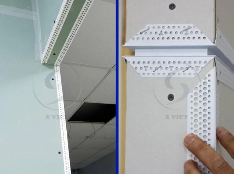 Hướng Dẫn Thi Công Nẹp Nhựa Thạch Cao Đúng Kỹ Thuật Từ SViệt Decor 4 Hình ảnh thực tế thi công nẹp nhựa thạch cao 121125-3