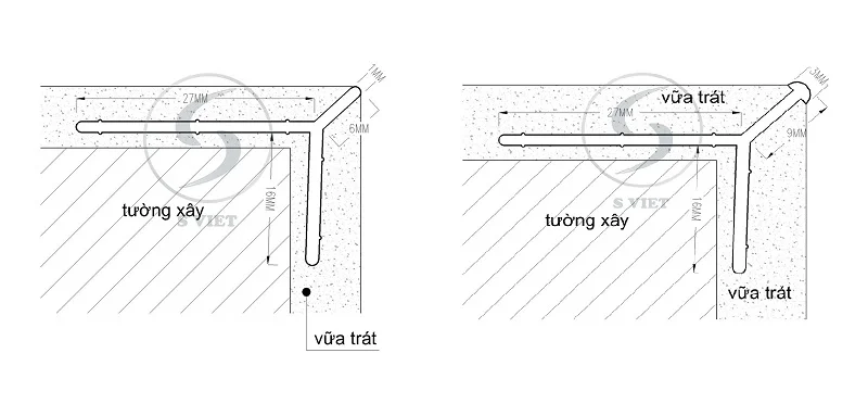 Tất Tần Tật Về Nẹp Trát Góc Tường: Giải Pháp Cho Góc Tường Thẳng, Mịn Và Bền 6 Hướng dẫn thi công nẹp trát góc 2D 301125